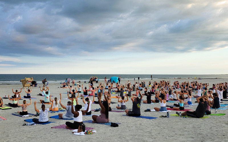 Beach Yoga