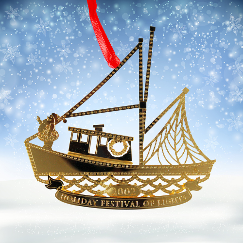 2002 Shrimp Boat Ornament