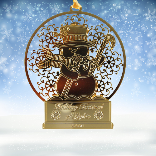 2008 Snowman Ornament